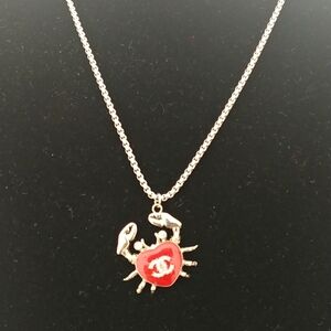 Zipper Pull Pendant Necklace